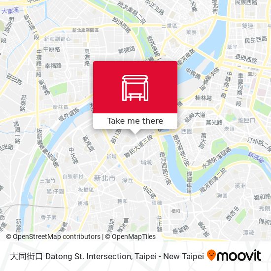 大同街口 Datong St. Intersection map