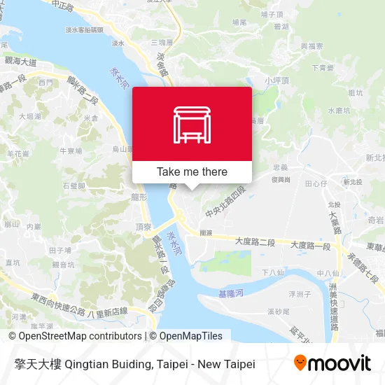 擎天大樓 Qingtian Buiding map