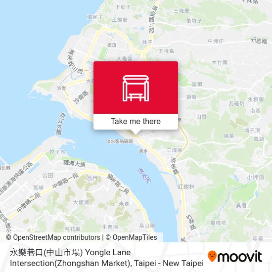 永樂巷口(中山市場) Yongle Lane Intersection(Zhongshan Market) map