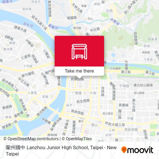 蘭州國中 Lanzhou Junior High School地圖