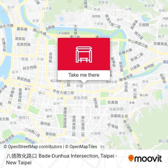 八德敦化路口 Bade-Dunhua Intersection地圖