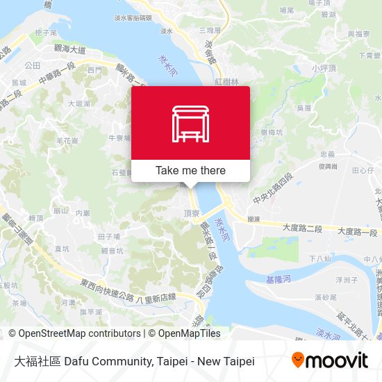 大福社區 Dafu Community map