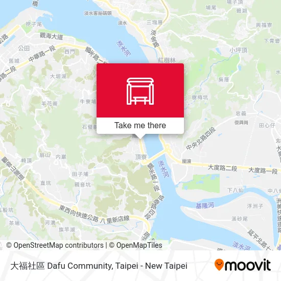 大福社區 Dafu Community map