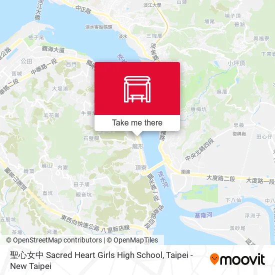 聖心女中 Sacred Heart Girls High School map