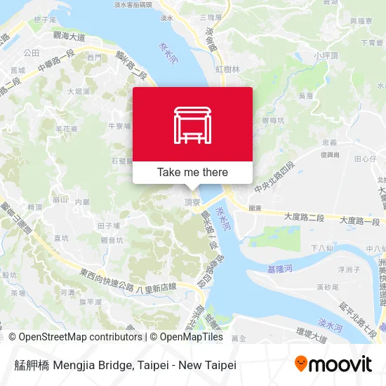 艋舺橋 Mengjia Bridge map