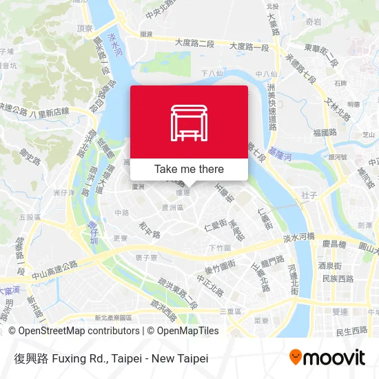 復興路 Fuxing Rd. map