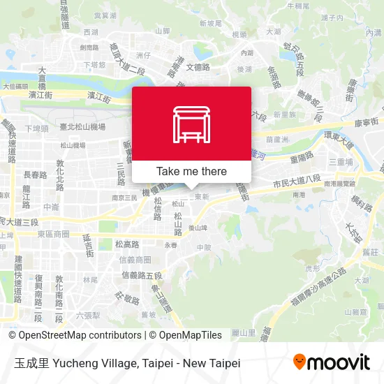 玉成里 Yucheng Village地圖
