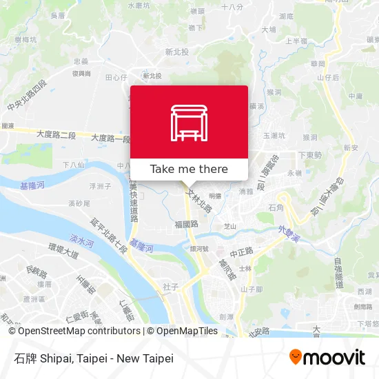 石牌 Shipai map