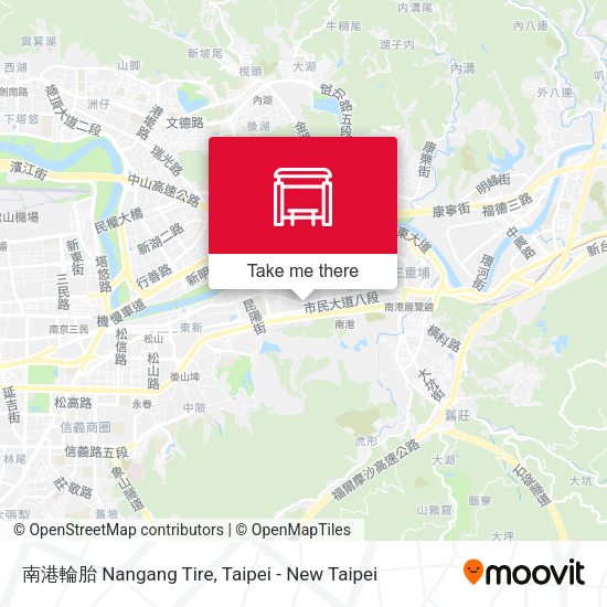 南港輪胎 Nangang Tire map