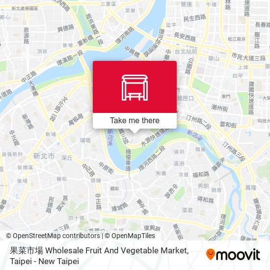 果菜市場 Wholesale Fruit And Vegetable Market map