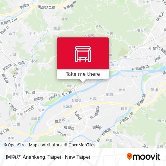 阿南坑 Anankeng地圖