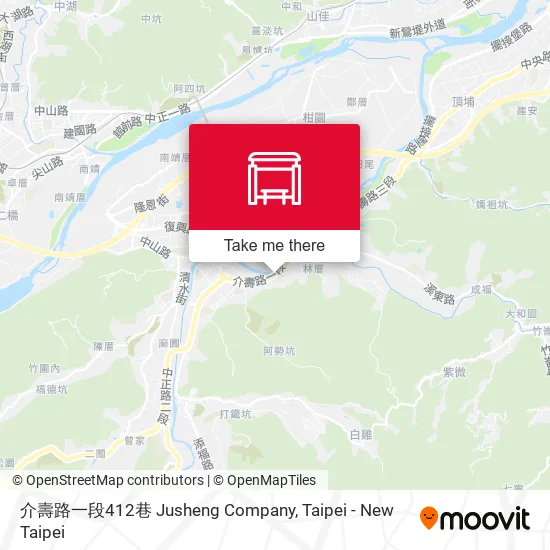介壽路一段412巷 Jusheng Company地圖