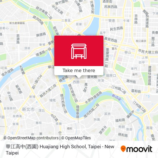 華江高中(西園) Huajiang High School map