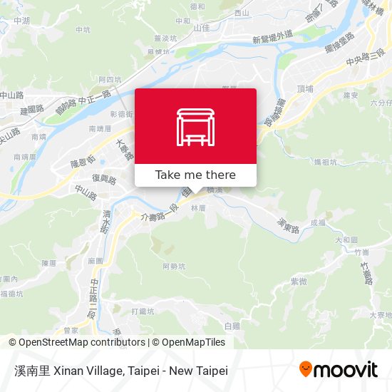 溪南里 Xinan Village map