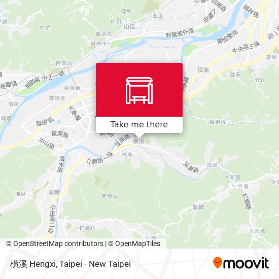 橫溪 Hengxi地圖