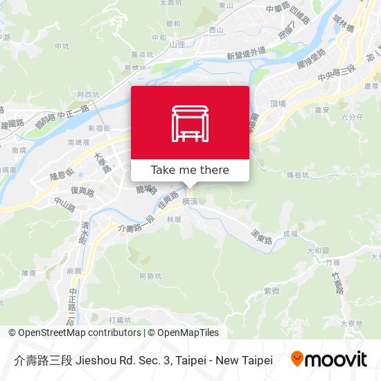介壽路三段 Jieshou Rd. Sec. 3 map
