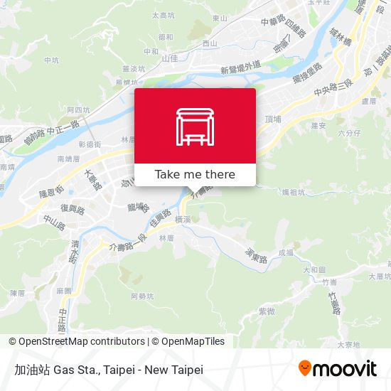 加油站 Gas Sta. map