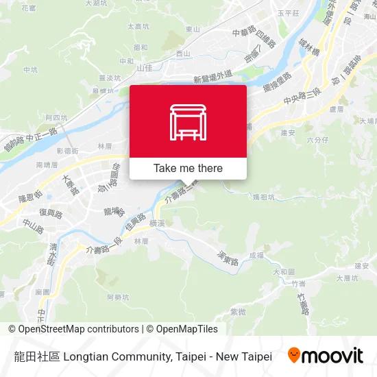 龍田社區 Longtian Community map