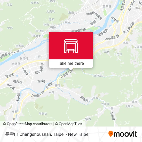 長壽山 Changshoushan map