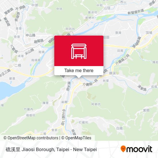 礁溪里 Jiaosi Borough map