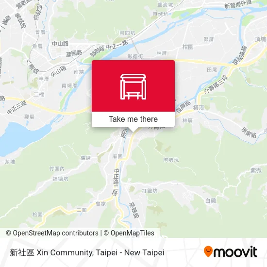 新社區 Xin Community map