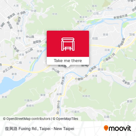 復興路 Fuxing Rd.地圖