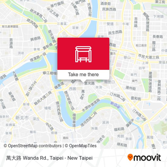 萬大路 Wanda Rd.地圖