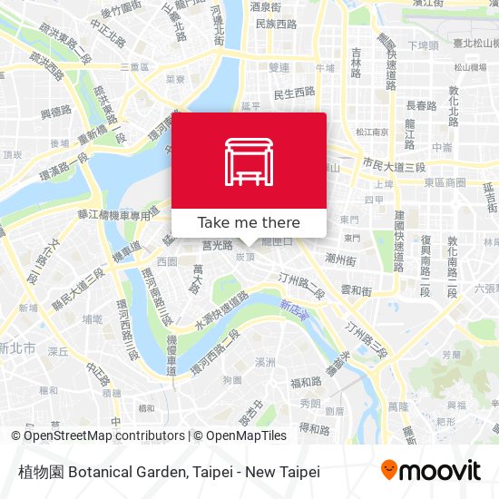 植物園 Botanical Garden map