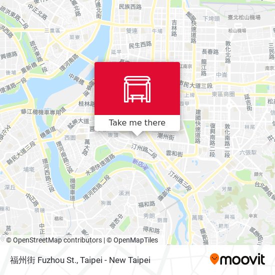 福州街 Fuzhou St. map