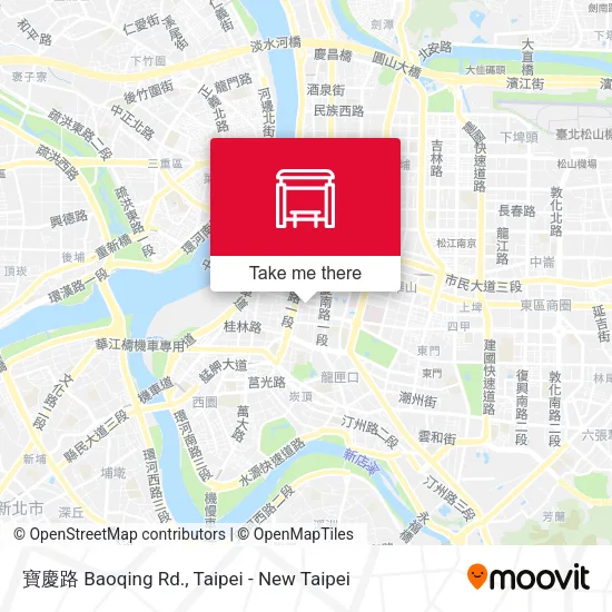 寶慶路 Baoqing Rd. map