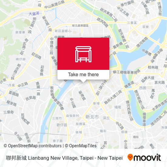 聯邦新城 Lianbang New Village map