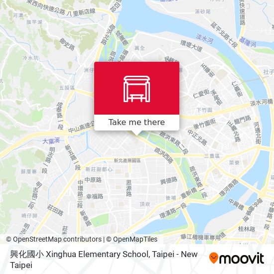 興化國小 Xinghua Elementary School地圖