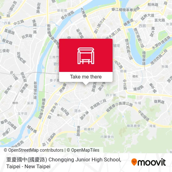 重慶國中(國慶路) Chongqing Junior High School地圖