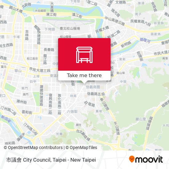 市議會 City Council map