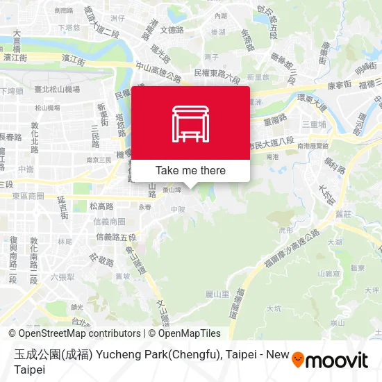 玉成公園(成福) Yucheng Park(Chengfu) map