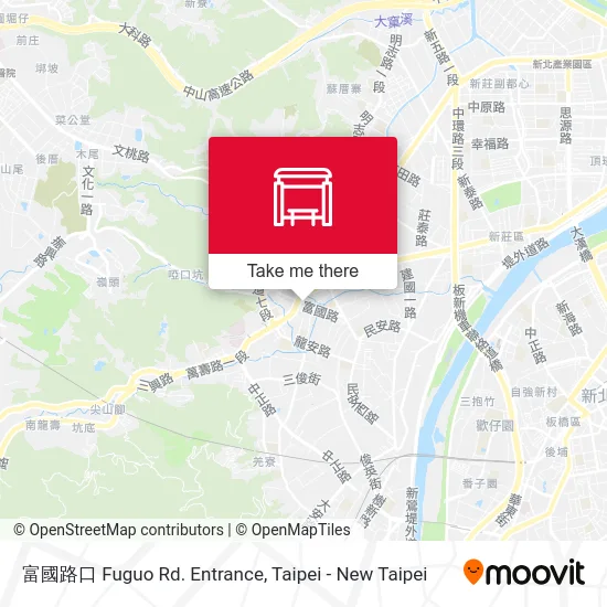 富國路口 Fuguo Rd. Entrance map