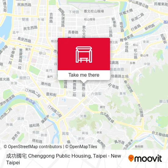成功國宅 Chenggong Public Housing地圖