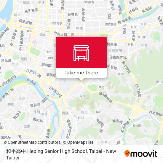 和平高中 Heping Senior High School map