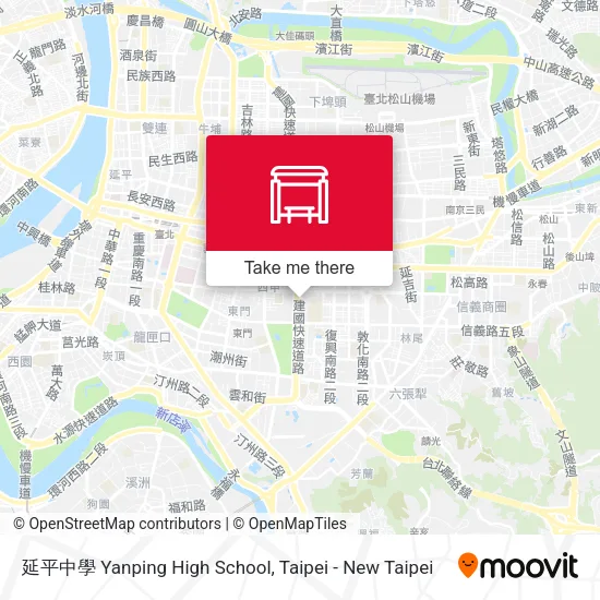 延平中學 Yanping High School地圖