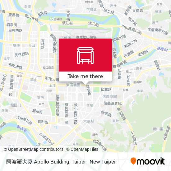 阿波羅大廈 Apollo Building map