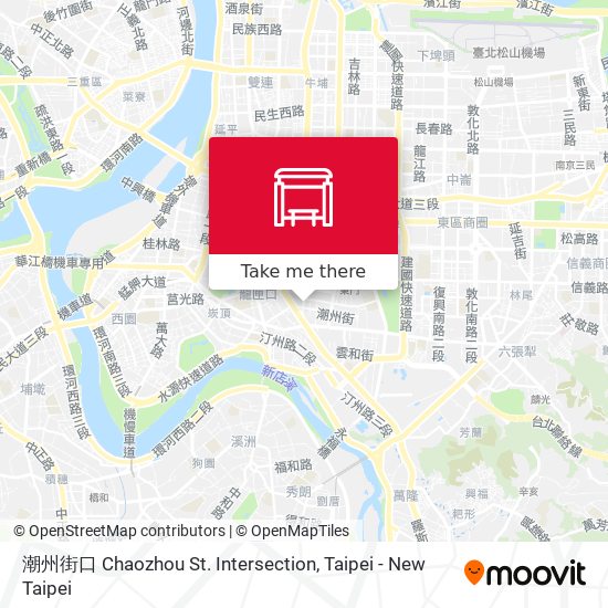 潮州街口 Chaozhou St. Intersection map
