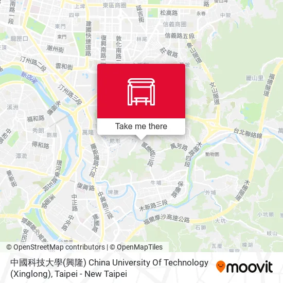 中國科技大學(興隆) China University Of Technology (Xinglong) map
