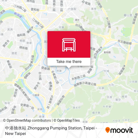 中港抽水站 Zhonggang Pumping Station地圖