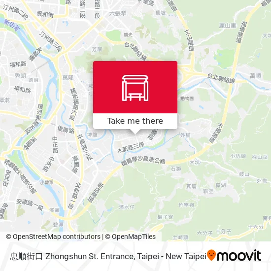 忠順街口 Zhongshun St. Entrance地圖