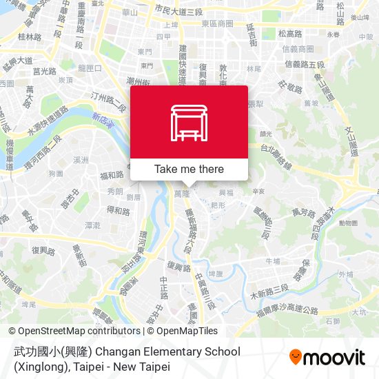 武功國小(興隆) Changan Elementary School (Xinglong) map