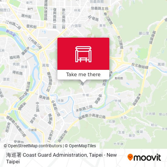 海巡署 Coast Guard Administration地圖