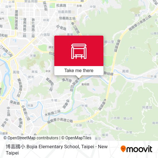 博嘉國小 Bojia Elementary School map