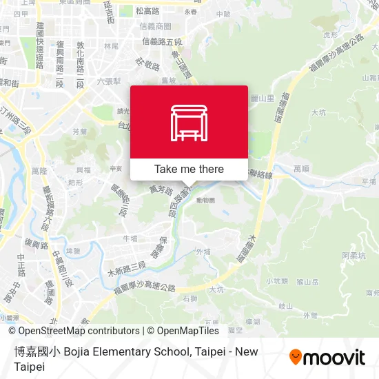 博嘉國小 Bojia Elementary School map