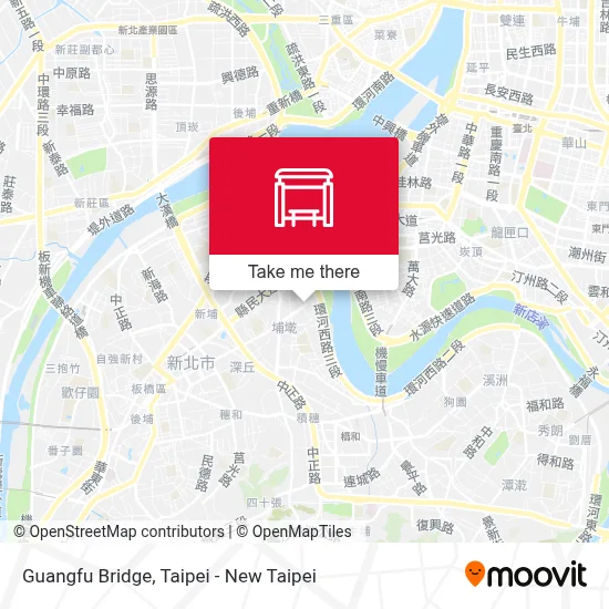 光復橋 Guangfu Bridge地圖