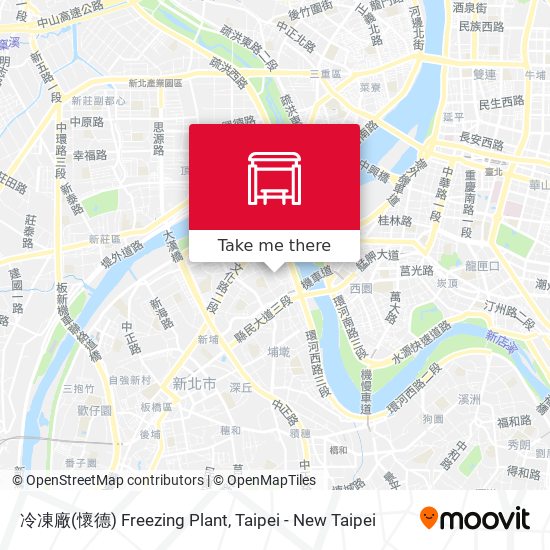冷凍廠(懷德) Freezing Plant map